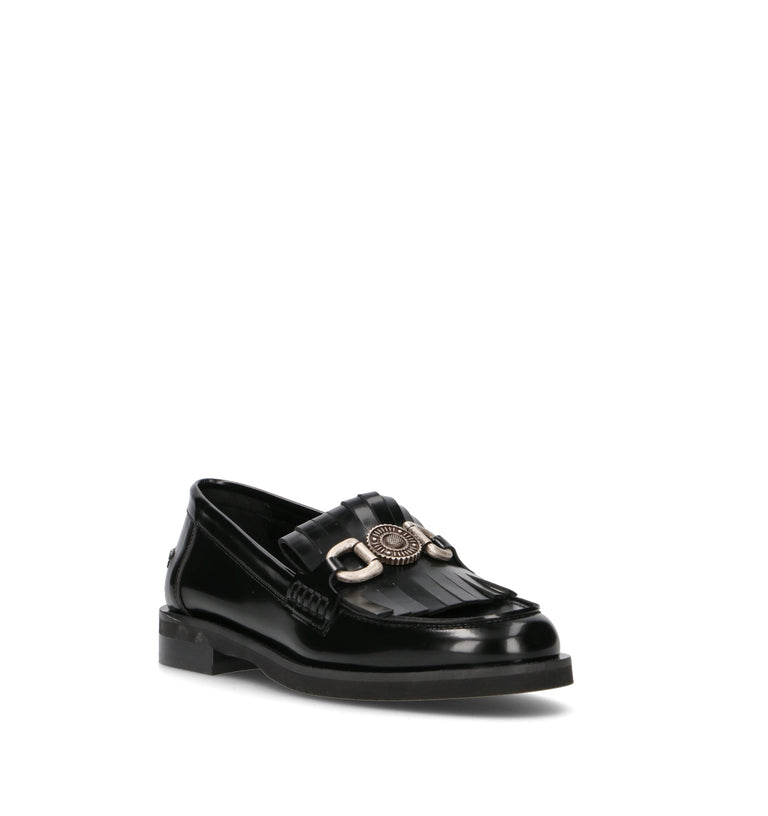 REBECCA VAN DIK Mocassino donna nero