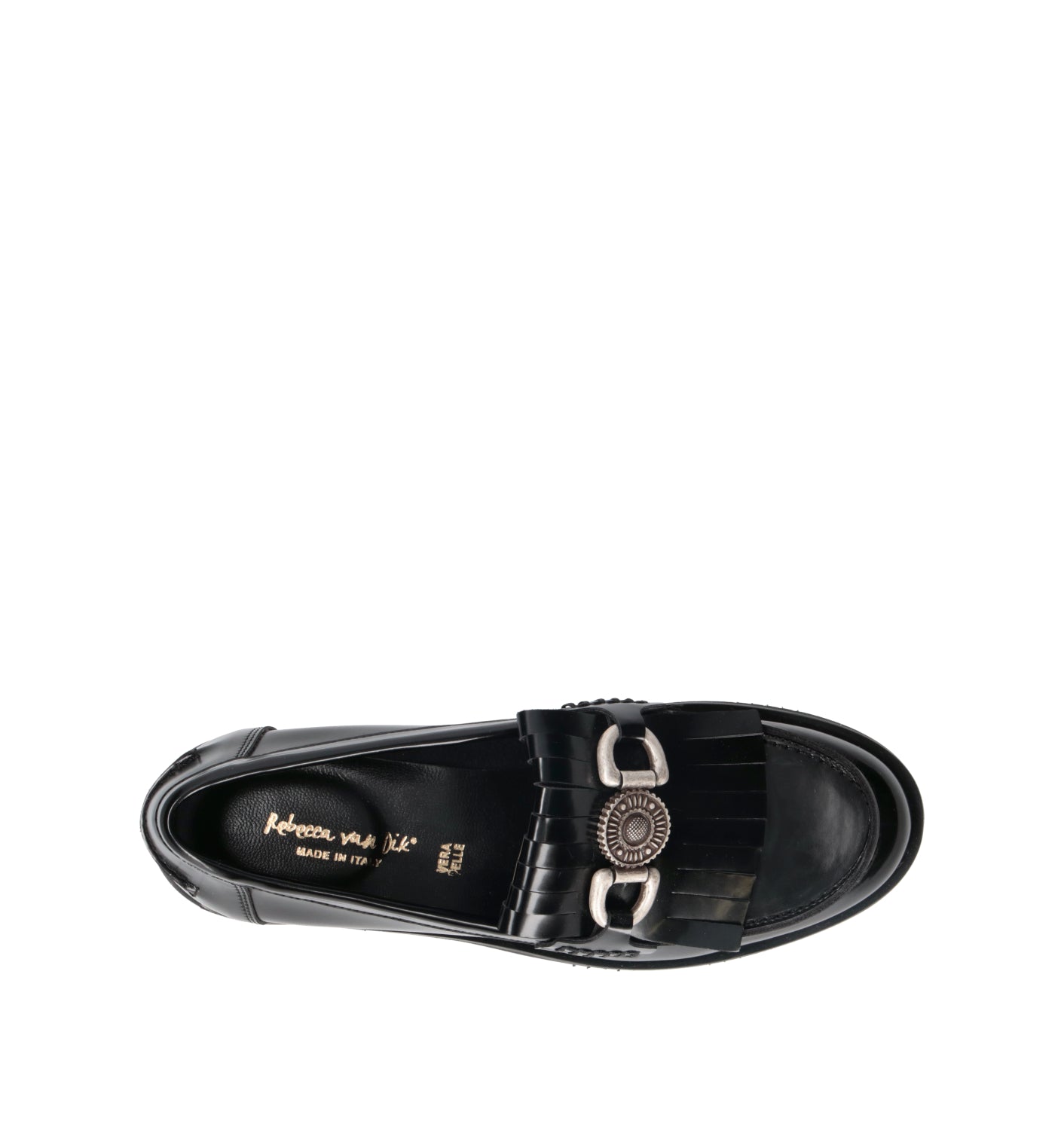 REBECCA VAN DIK Mocassino donna nero