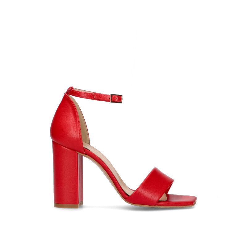 REBECCA VAN DIK Sandalo donna rosso