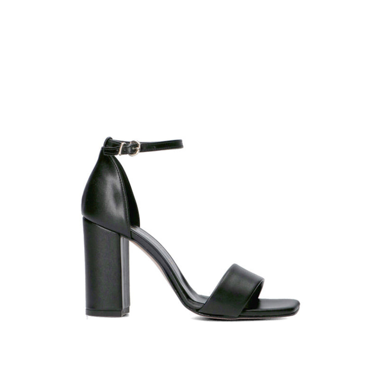 ALLESSENZA Sandalo donna nero