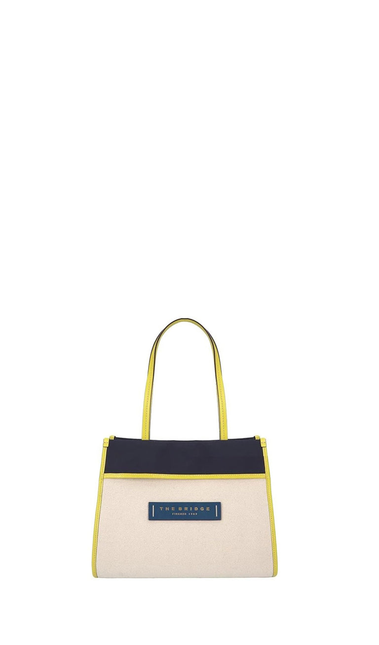 THE BRIDGE Borsa shopper di tela