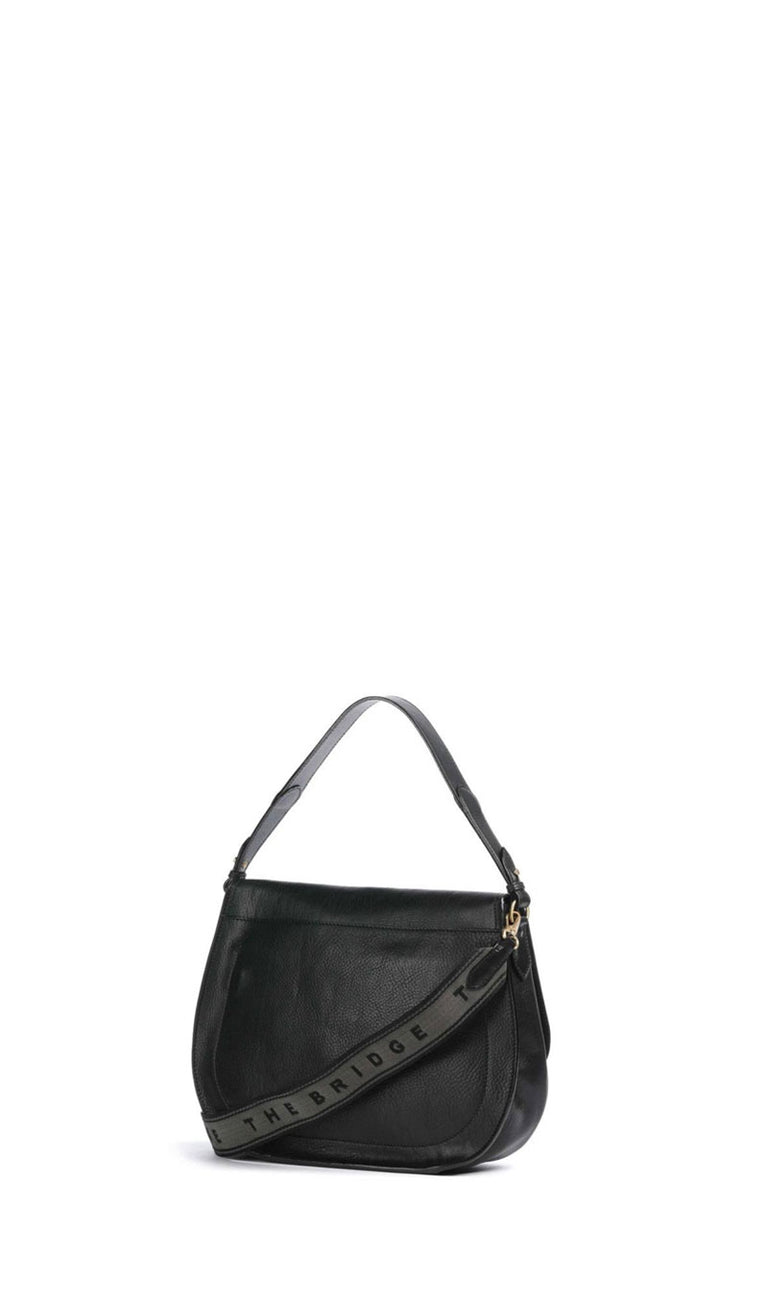 THE BRIDGE Borsa tracolla donna nero