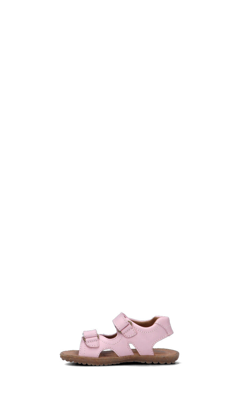 NATURINO Sandalo bimba rosa in pelle