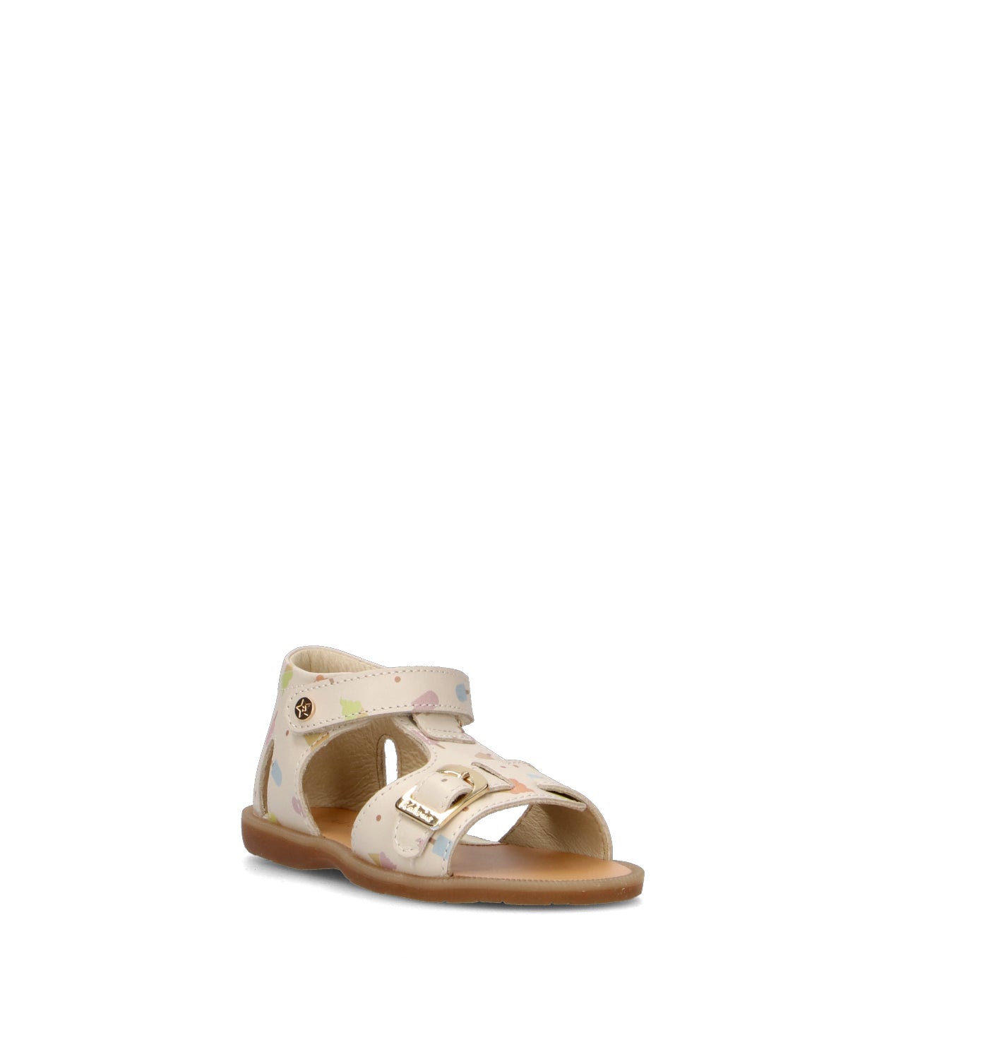NATURINO Sandalo bimba beige in pelle