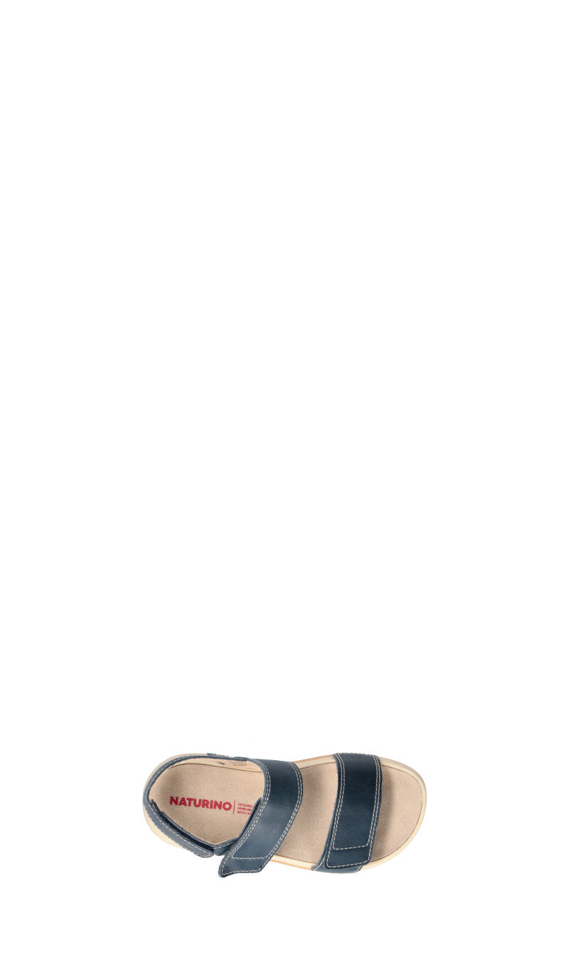 NATURINO Sandalo bimbo blu in pelle