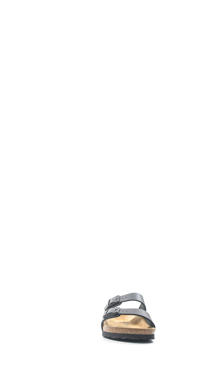 BIRKENSTOCK ARIZONA Ciabatta uomo nera in pelle