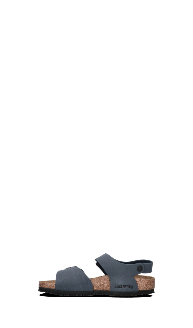 BIRKENSTOCK NEW YORK Sandalo ragazzo blu