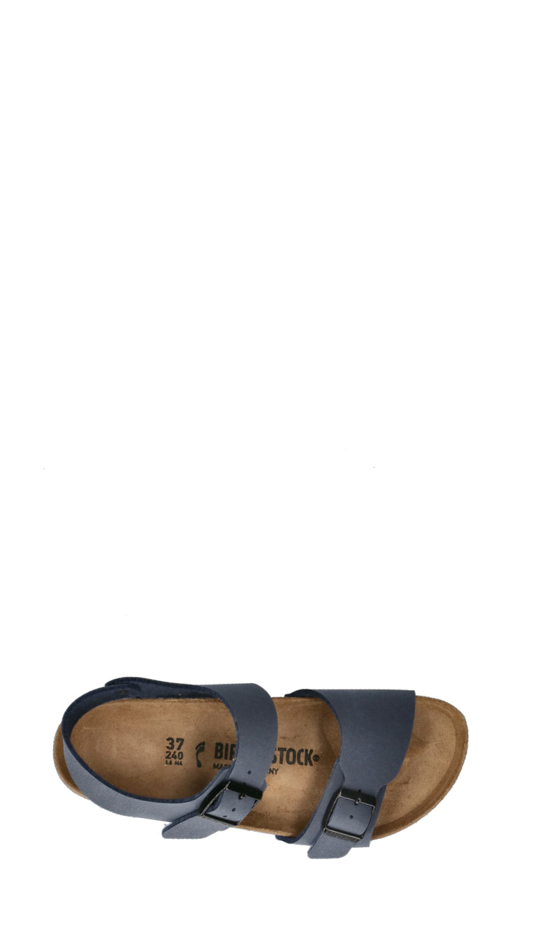 BIRKENSTOCK NEW YORK Sandalo ragazzo blu