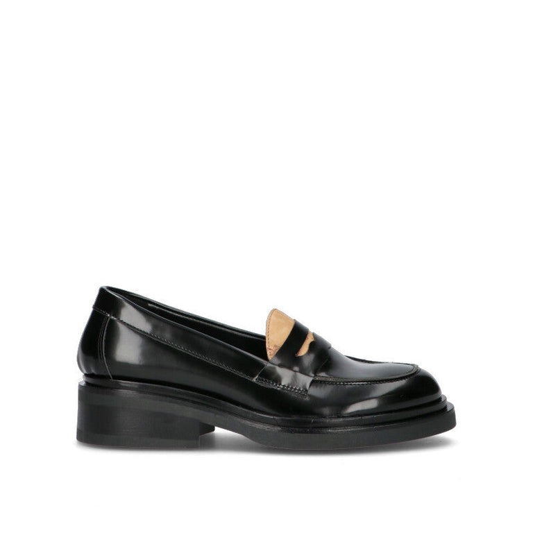 ALVIERO MARTINI Mocassino donna nero