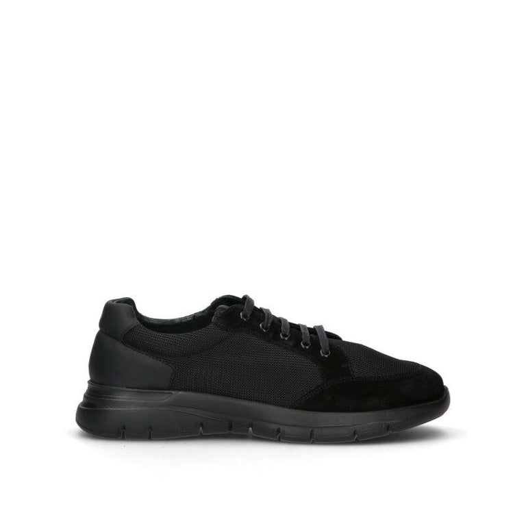 FRAU Sneaker uomo nera in suede
