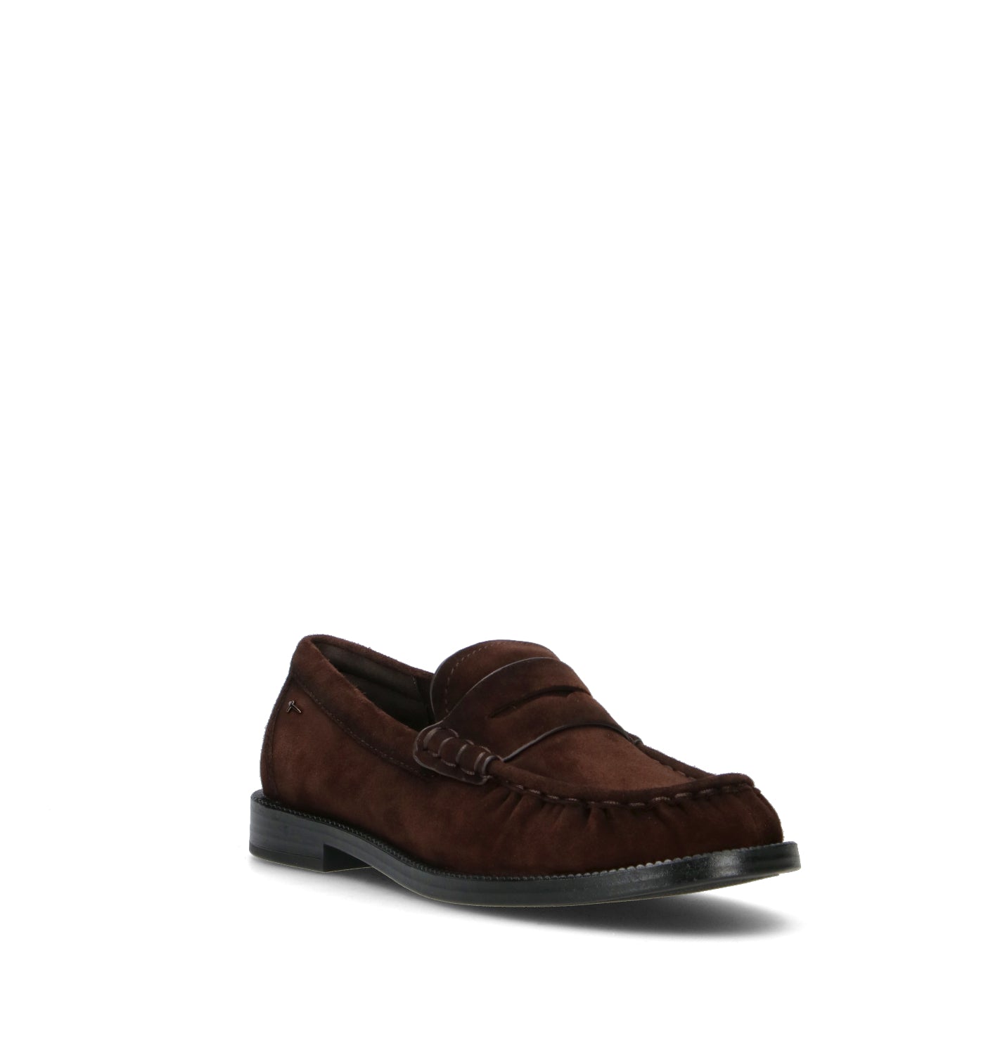 TAMARIS Mocassino donna marrone in suede