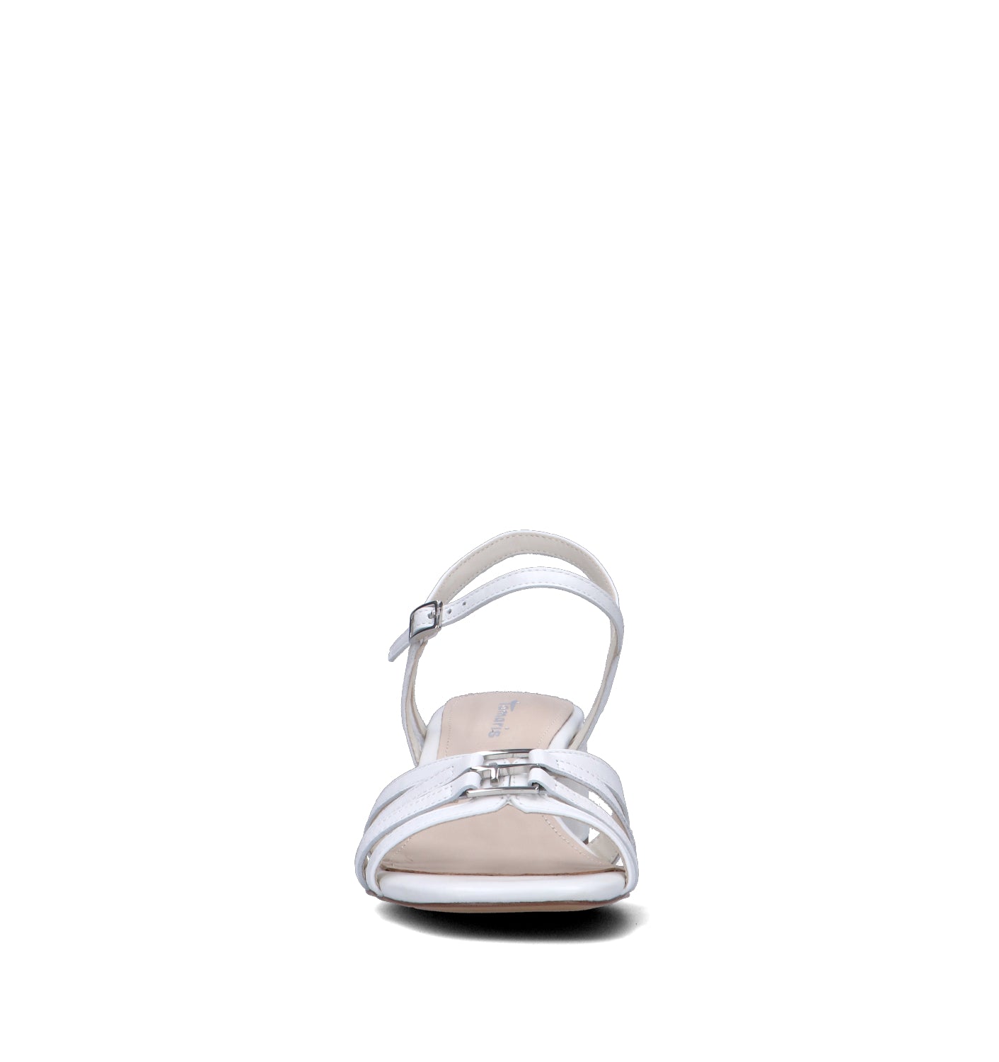 TAMARIS Sandalo donna bianco in pelle