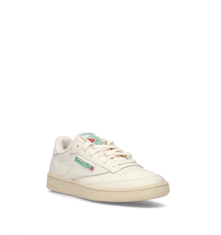 REEBOK Sneaker uomo panna in pelle