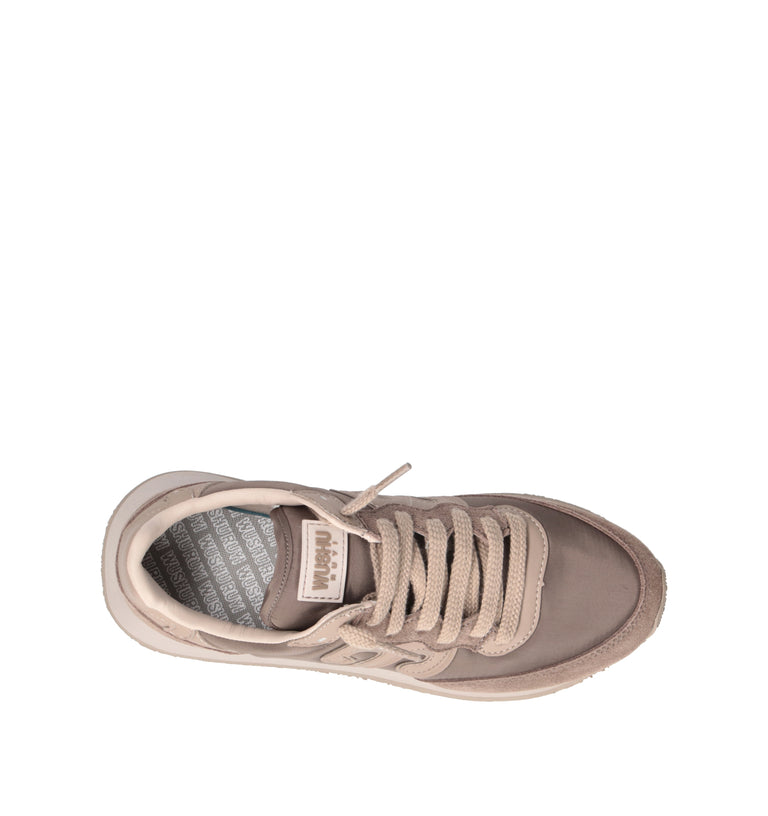 WUSHU Sneaker donna greige