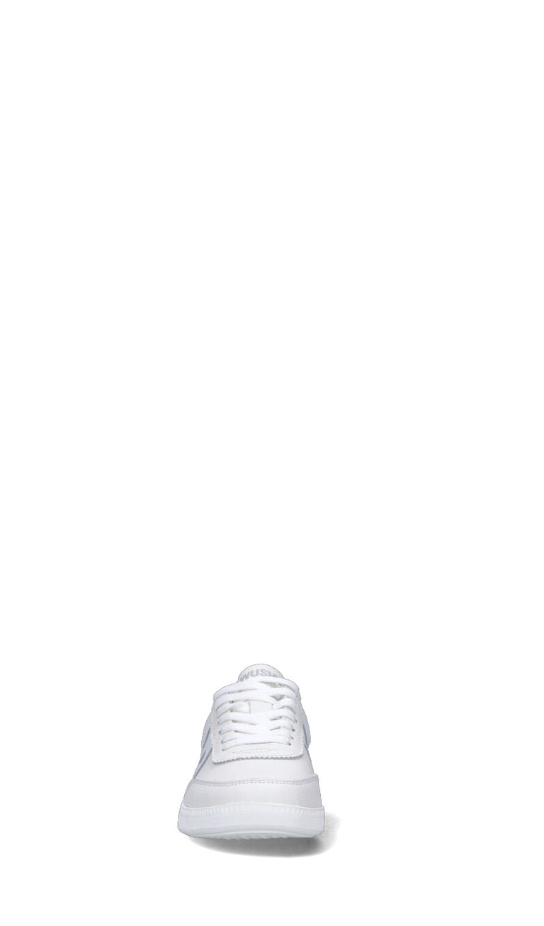 WUSHU Sneaker donna bianca in pelle
