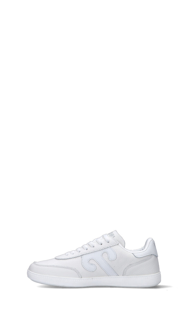 WUSHU Sneaker donna bianca in pelle