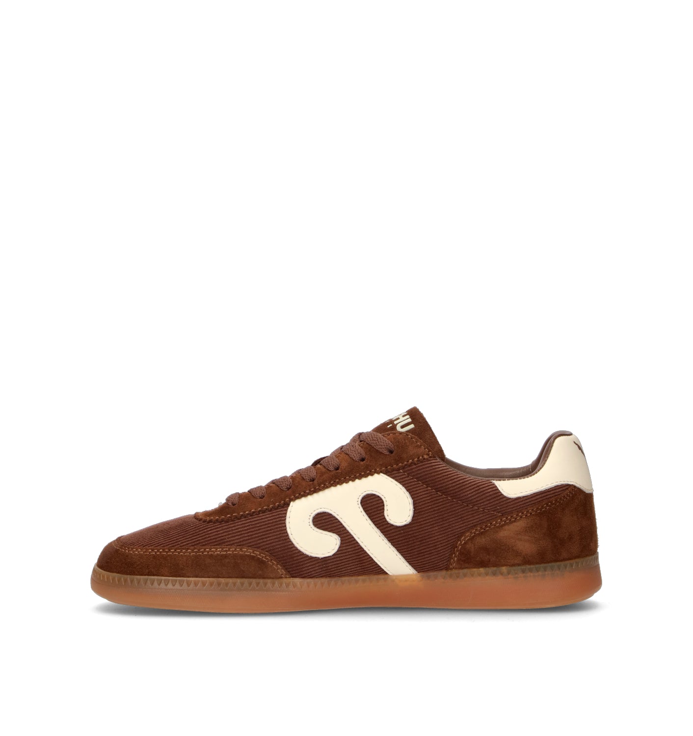 WUSHU Sneaker uomo marrone in suede