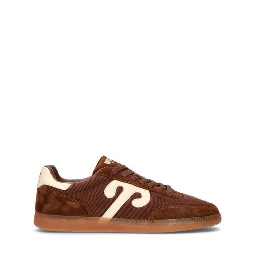 WUSHU Sneaker uomo marrone in suede