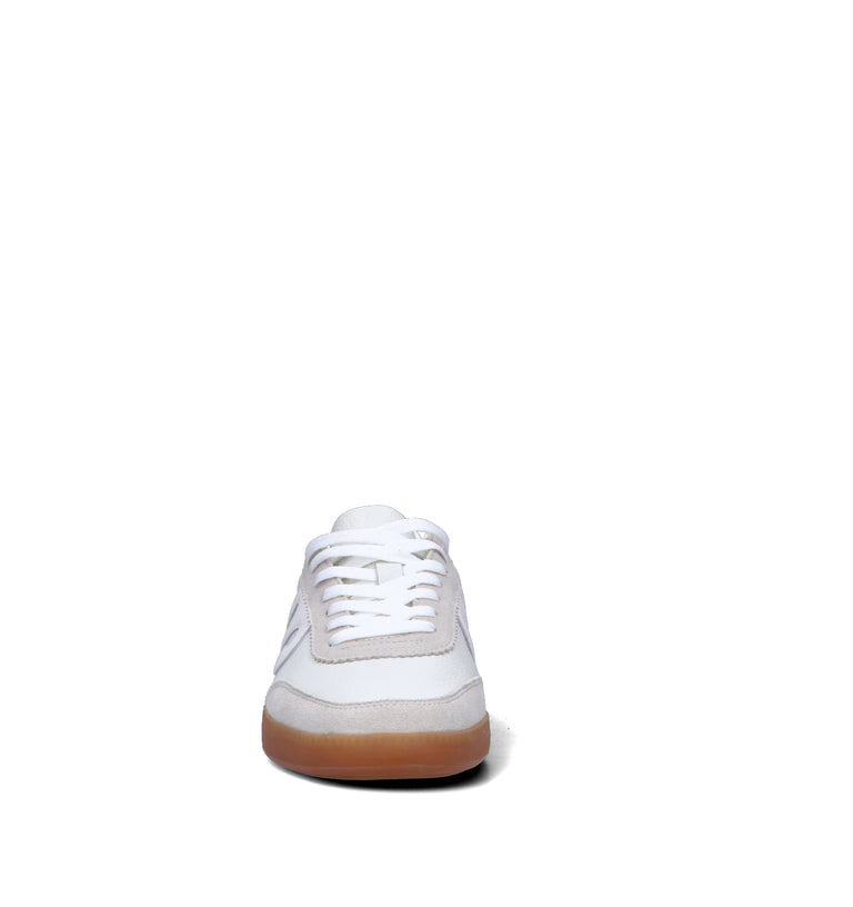 WUSHU Sneaker uomo bianca in pelle
