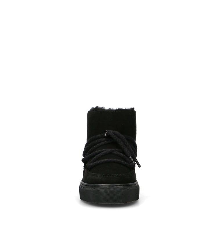 INUIKII Doposci donna nero in suede