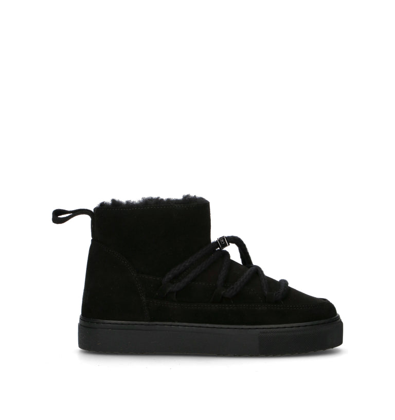 INUIKII Doposci donna nero in suede