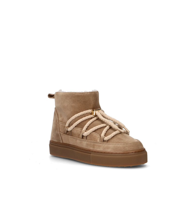 INUIKII Doposci donna beige in suede