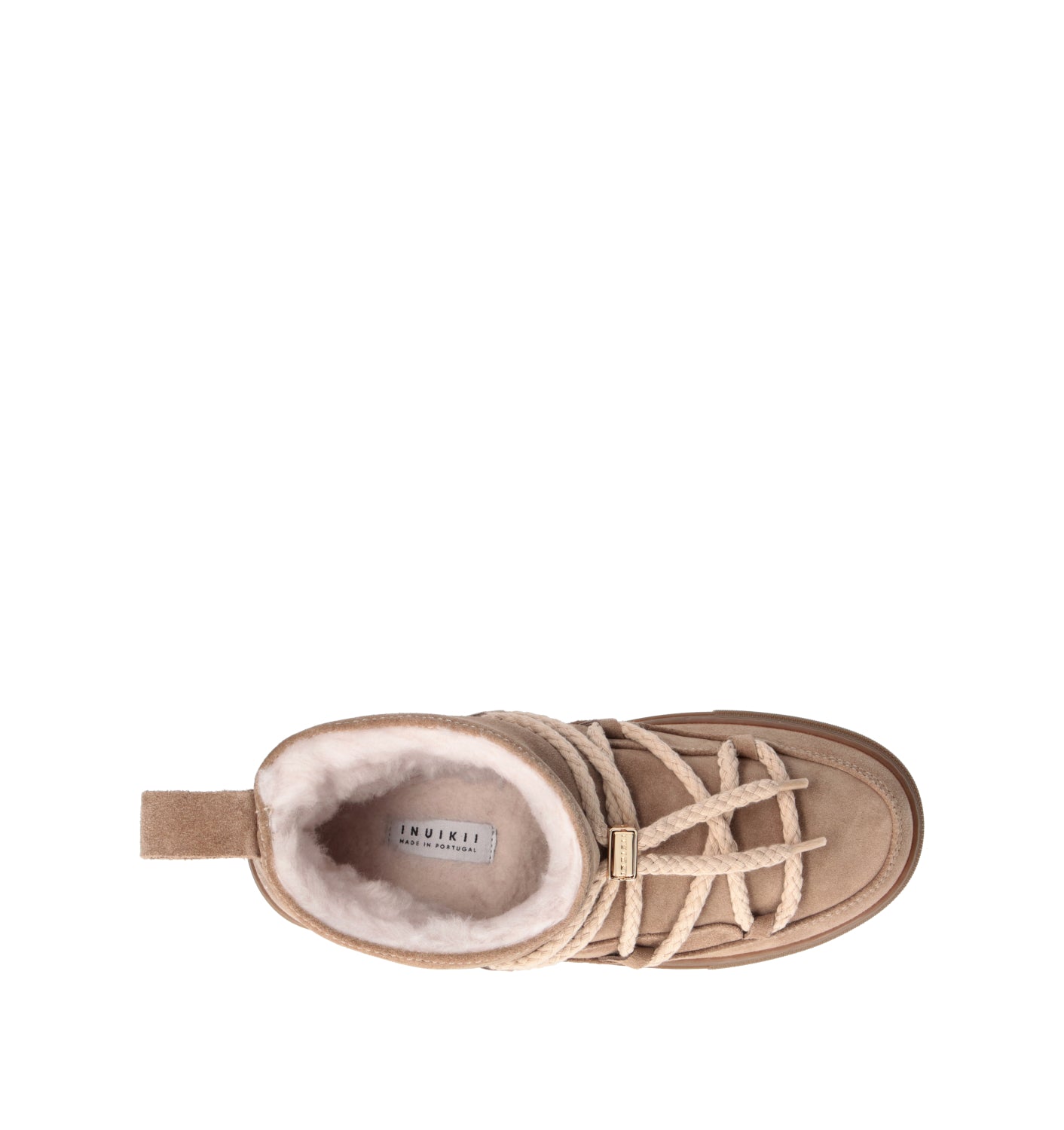 INUIKII Doposci donna beige in suede