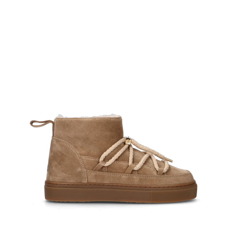 INUIKII Doposci donna beige in suede