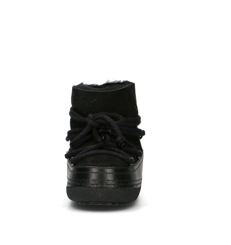 INUIKII Doposci donna nero in suede