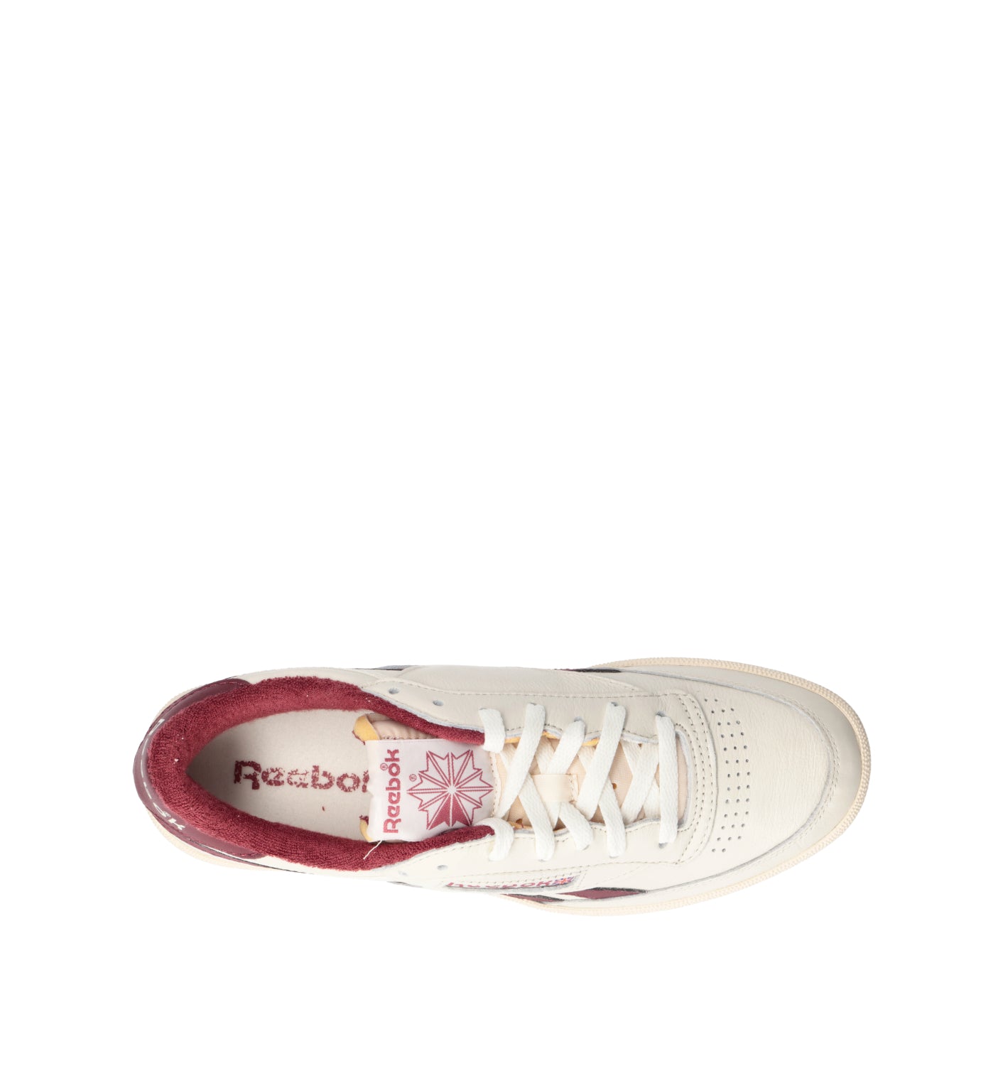 REEBOK Sneaker uomo panna/rossa