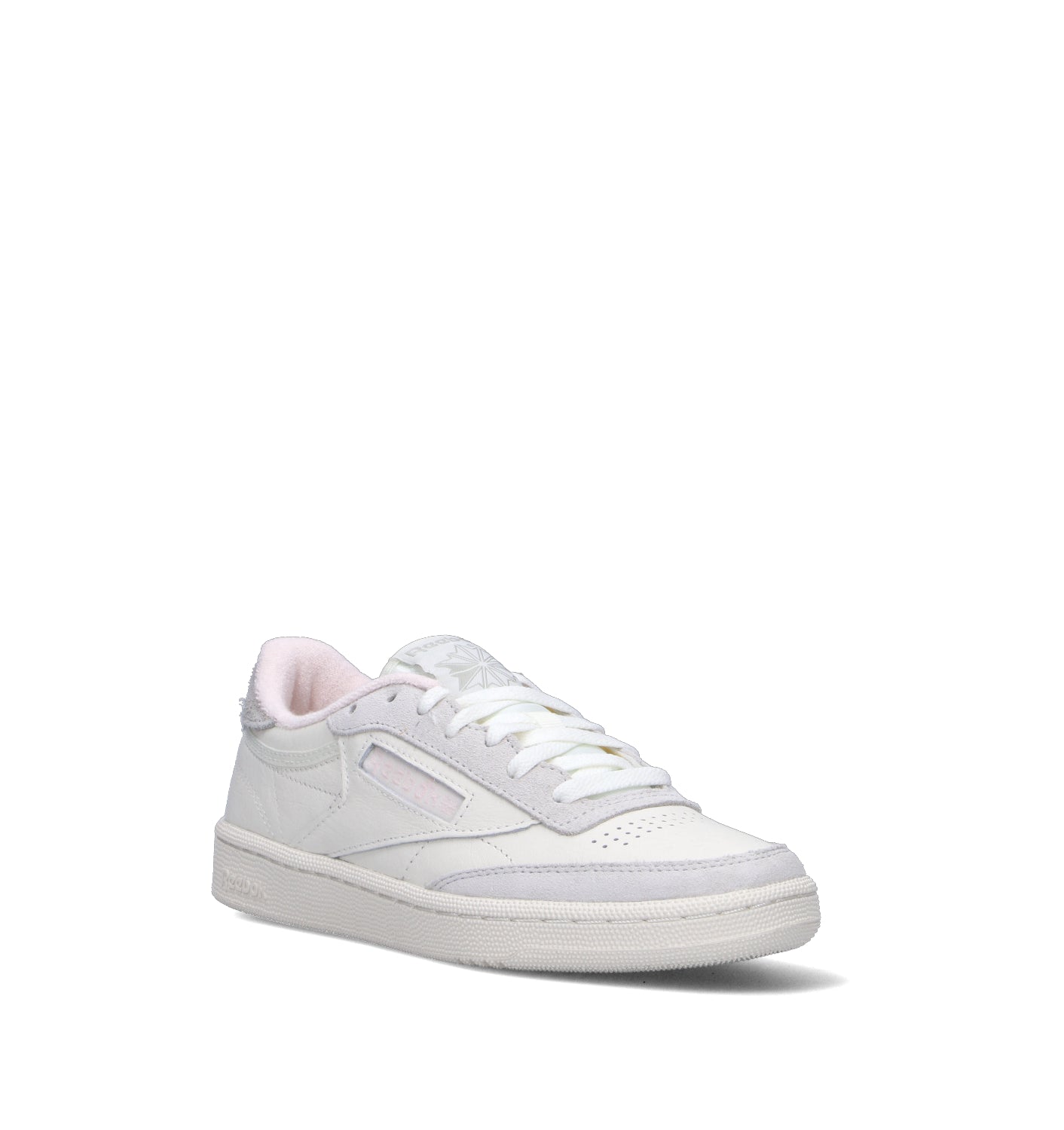 REEBOK Sneaker donna bianca/grigia in pelle