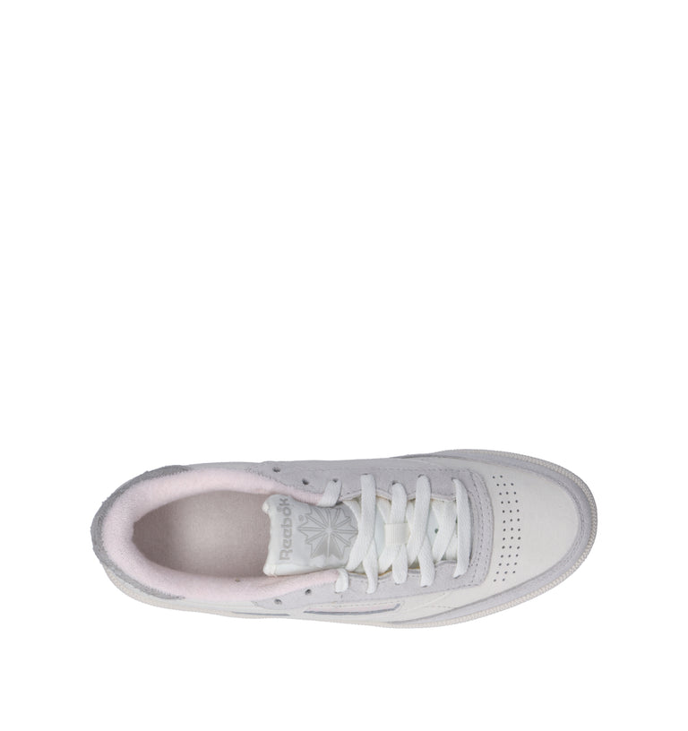 REEBOK Sneaker donna bianca/grigia in pelle