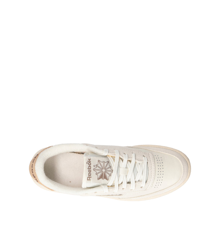 REEBOK Sneaker donna panna in pelle