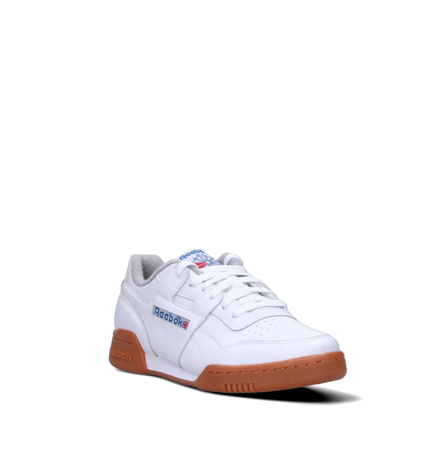 REEBOK Ciabatta uomo bianca in pelle