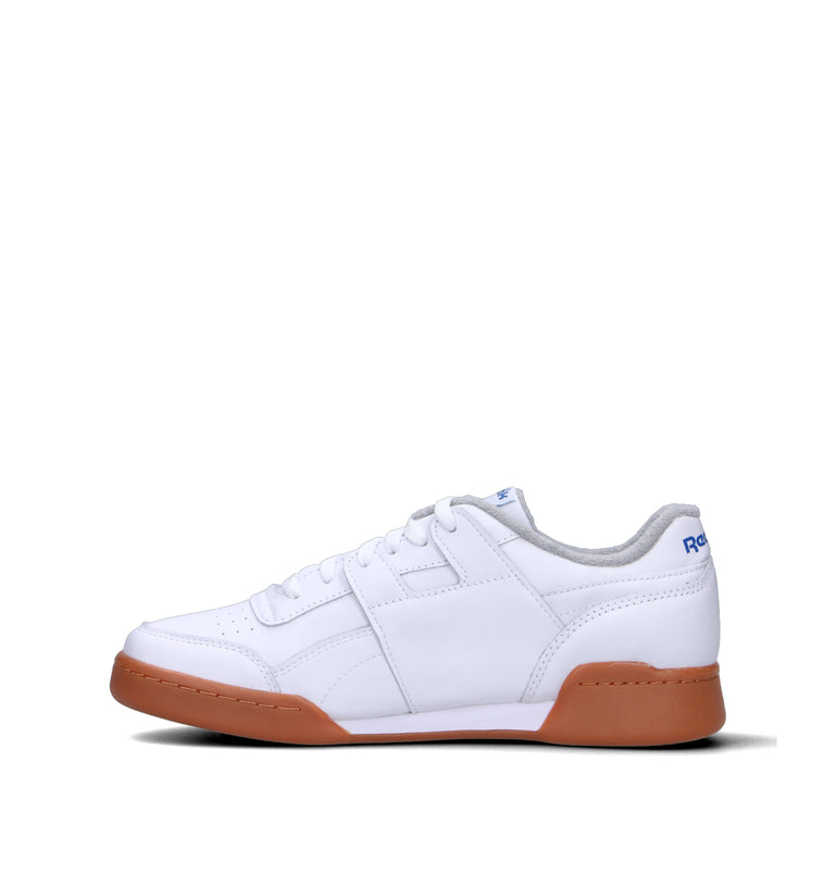 REEBOK Ciabatta uomo bianca in pelle