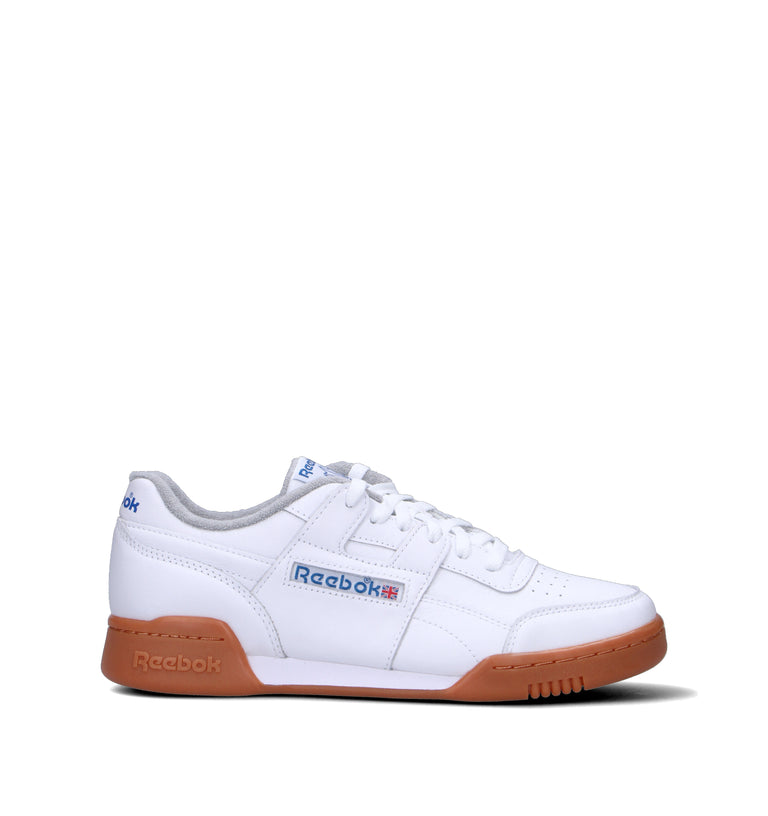 REEBOK Ciabatta uomo bianca in pelle
