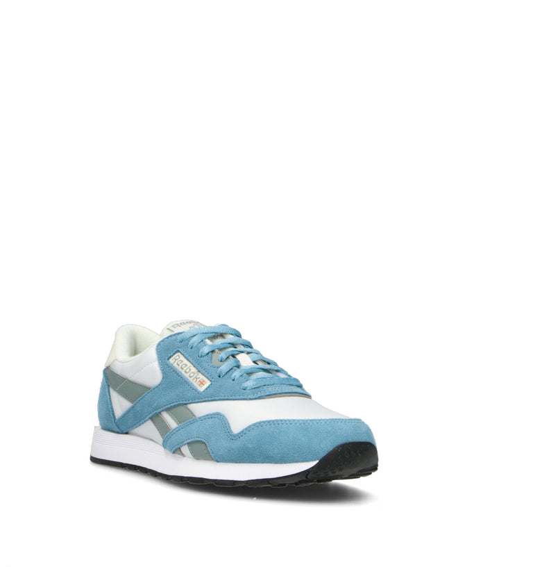 REEBOK Sneaker uomo azzurra/bianca