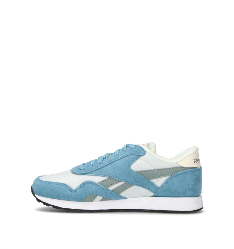 REEBOK Sneaker uomo azzurra/bianca
