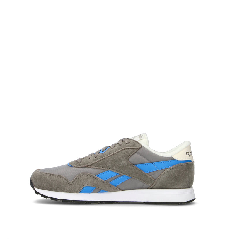 REEBOK Sneaker uomo grigia/azzurra