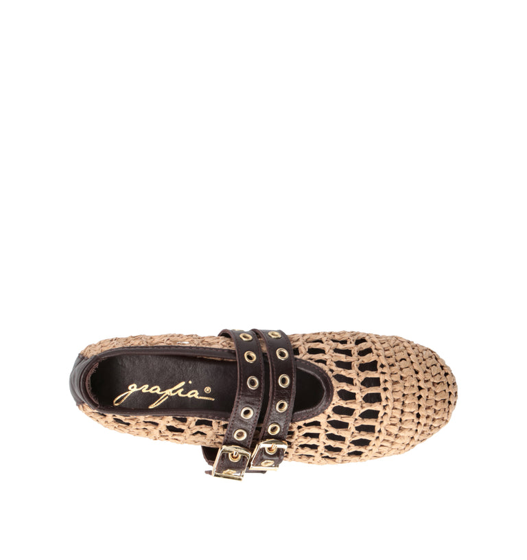 GRAFIA Ballerina donna beige