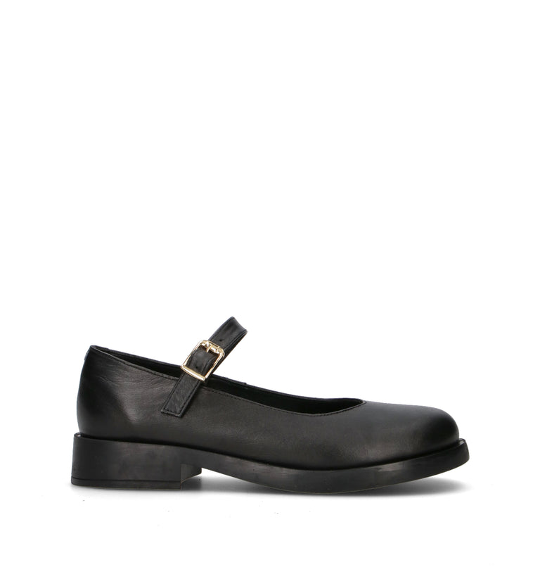GRAFIA Ballerina donna nera in pelle