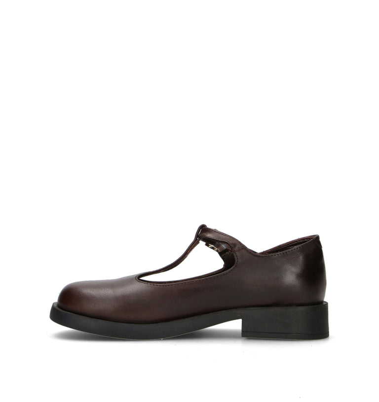 GRAFIA Ballerina donna marrone in pelle