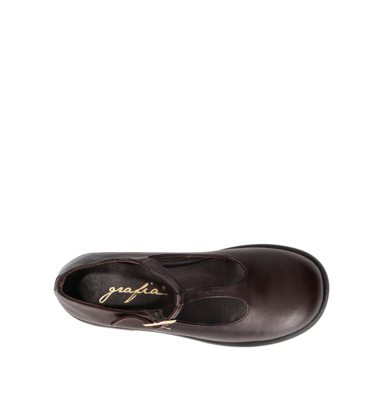 GRAFIA Ballerina donna marrone in pelle