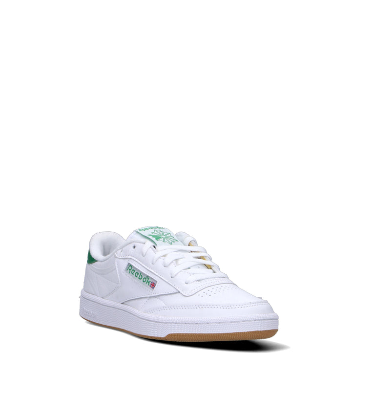 REEBOK Sneaker donna bianca/verde in pelle