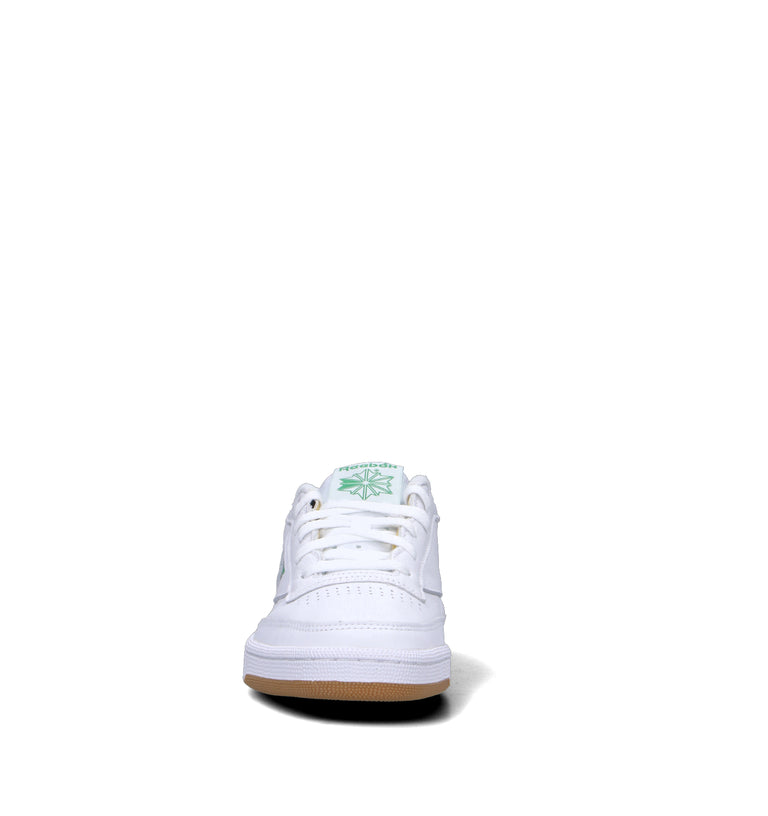 REEBOK Sneaker donna bianca/verde in pelle