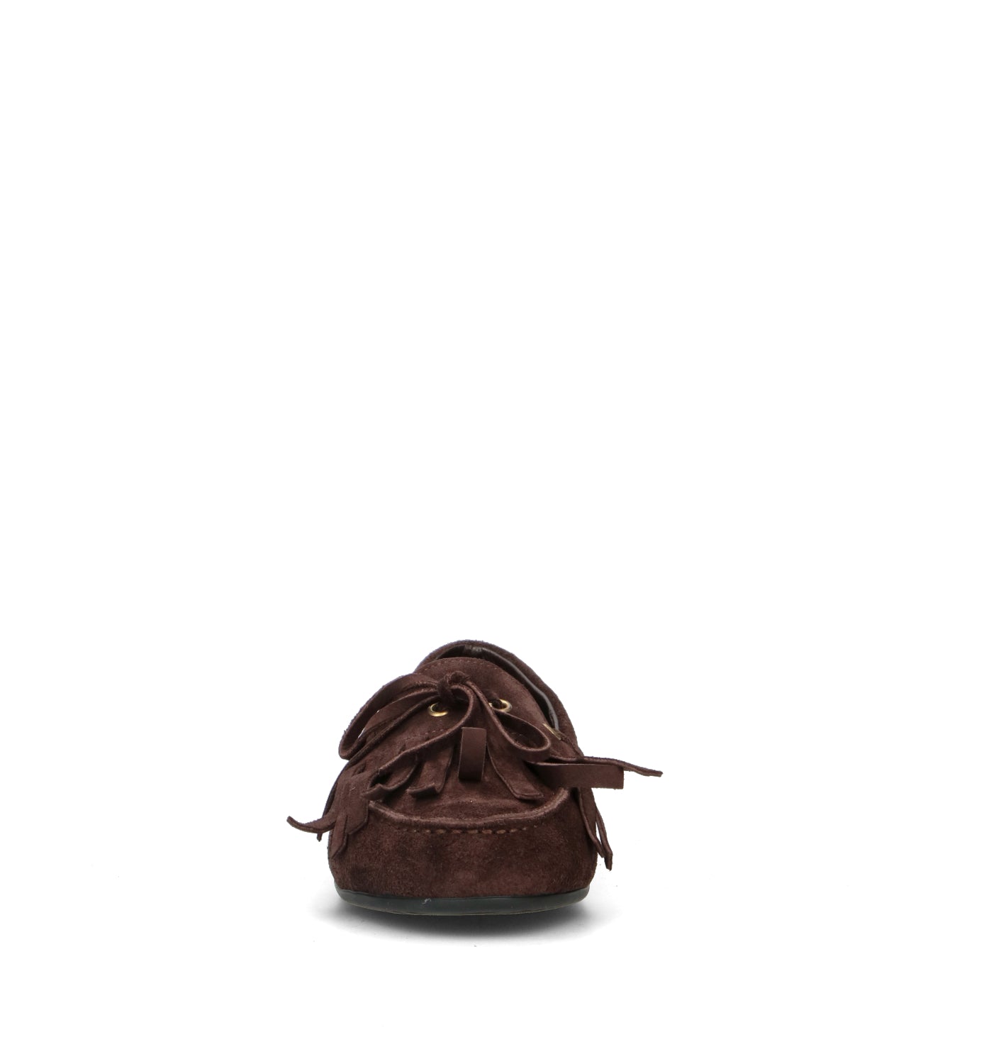 GRAFIA Mocassino donna marrone in suede