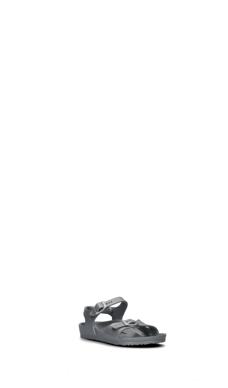 BIRKENSTOCK RIO Sandalo bimbo/a argento in EVA