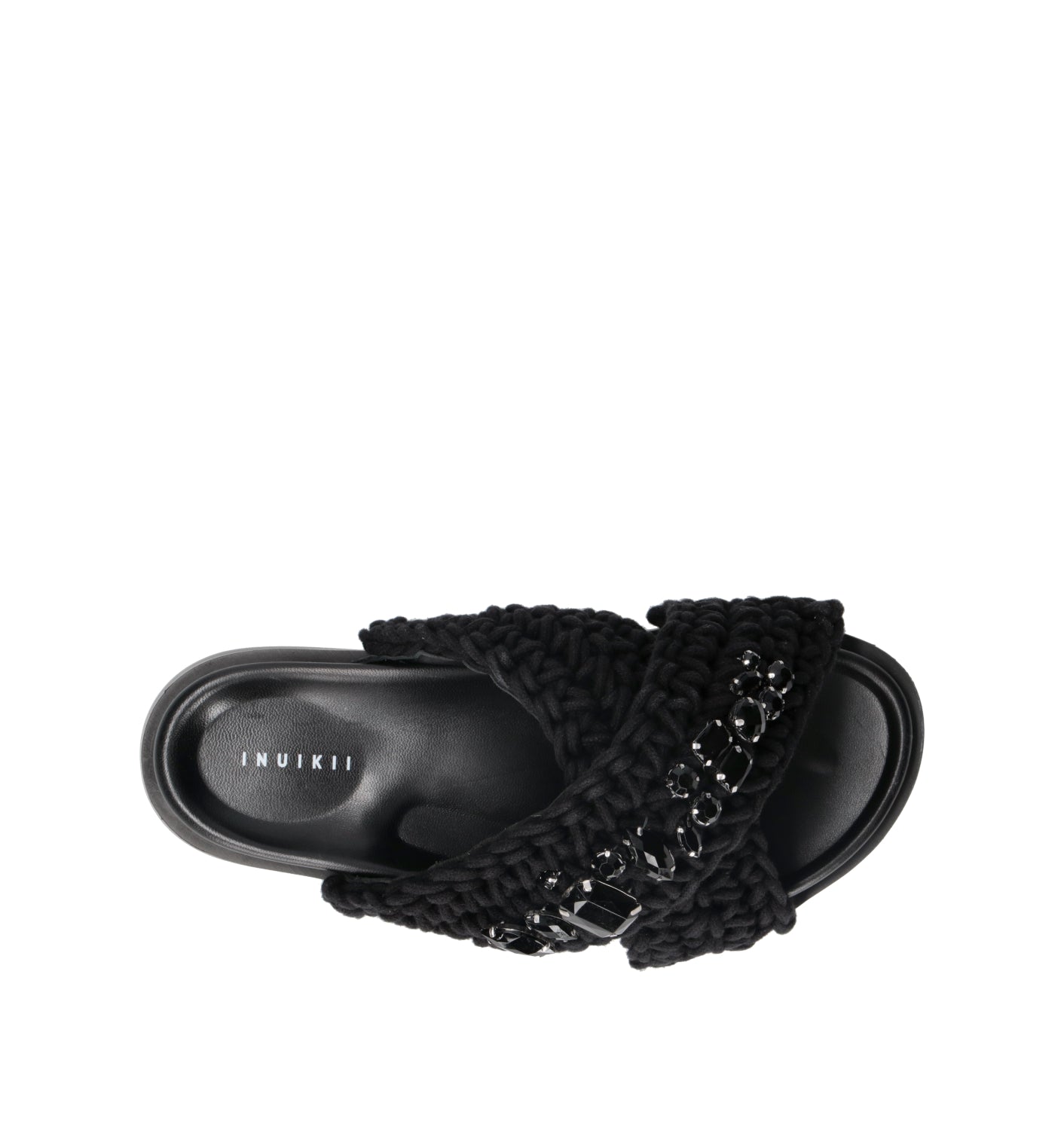 INUIKII Ciabatta donna nera