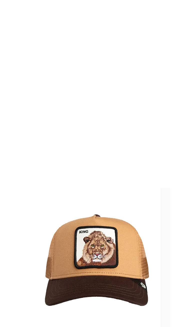 GOORIN Cappello 'King' beige regolabile