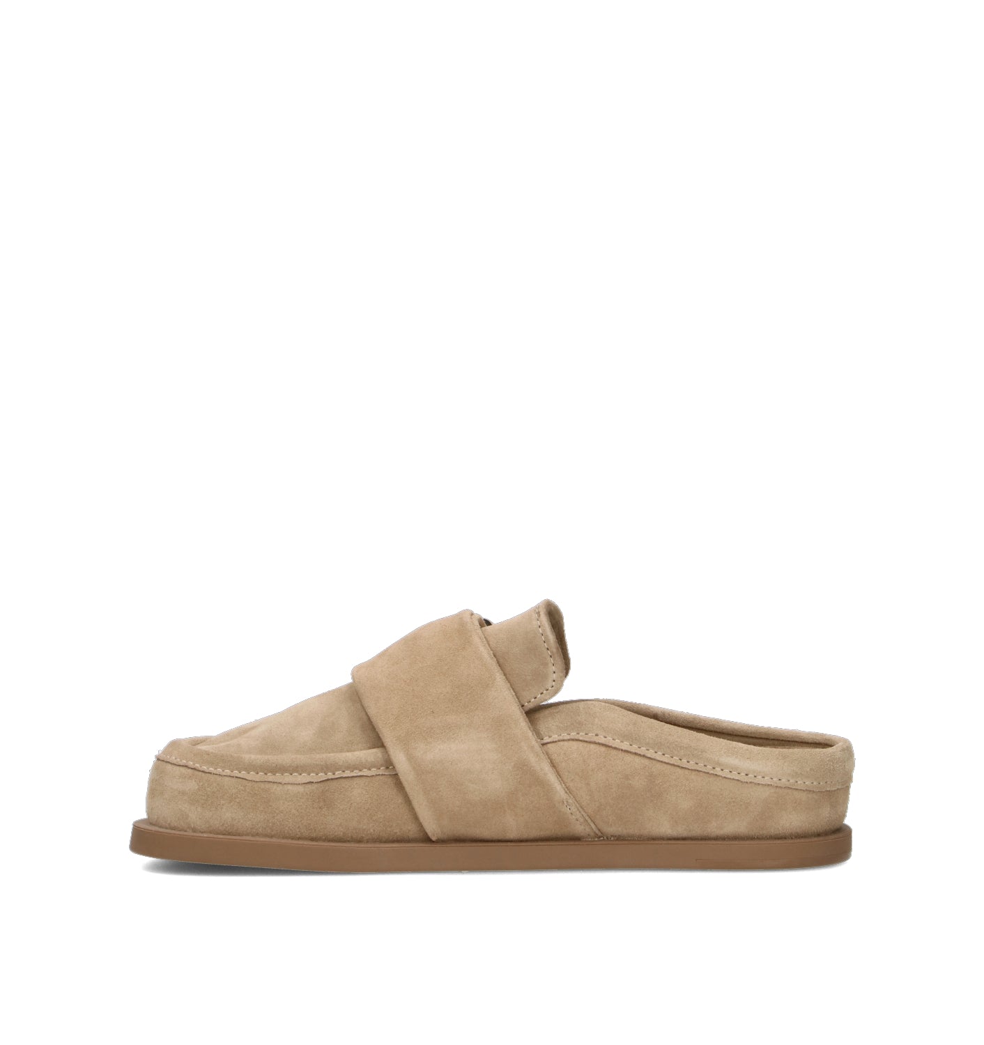 INUIKII Sabot donna beige in suede